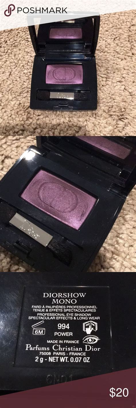 dior eyeshadows singles.